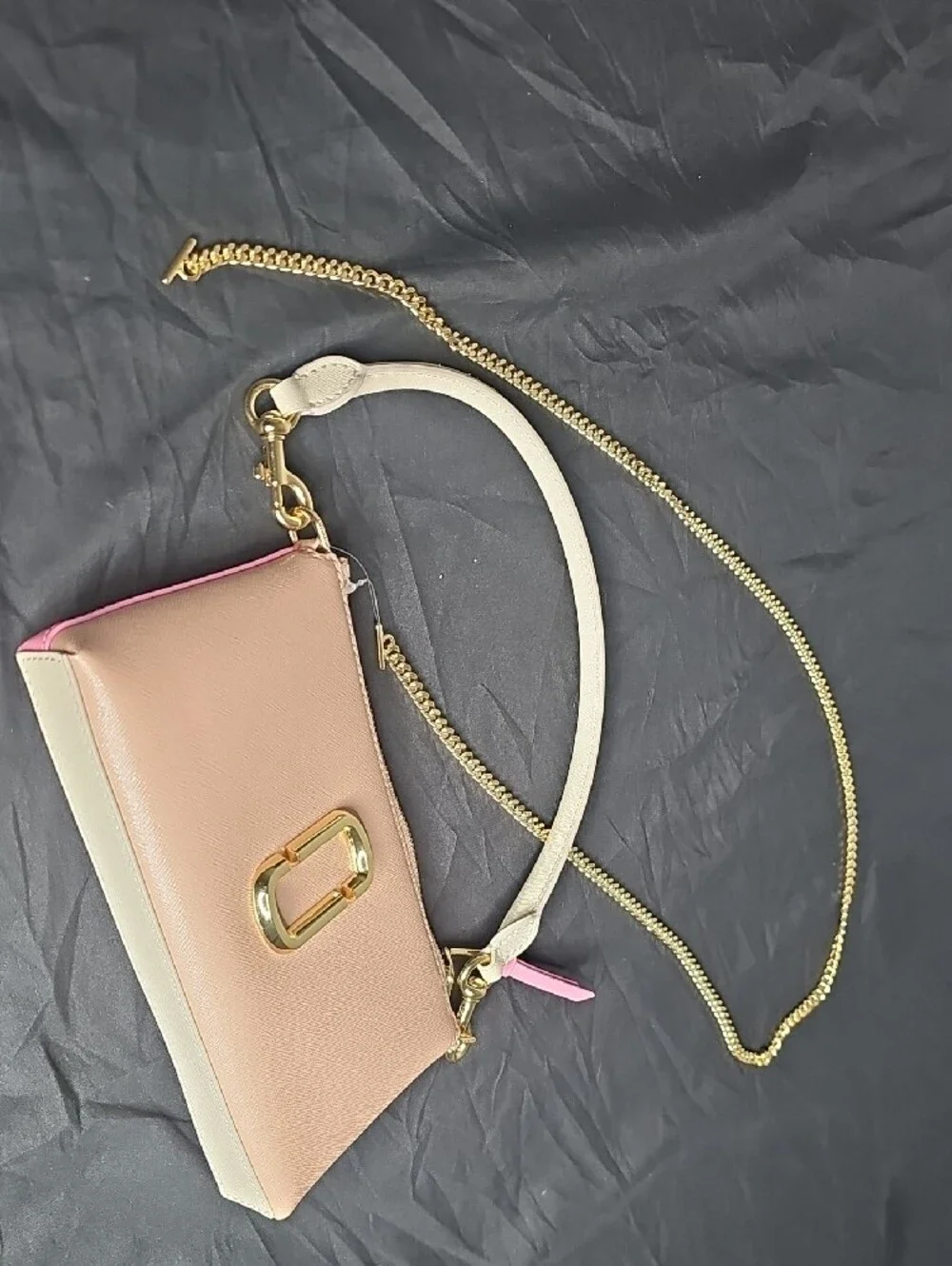 Marc Jacobs Snapshot Convertible Shoulder Bag Gold Hardware